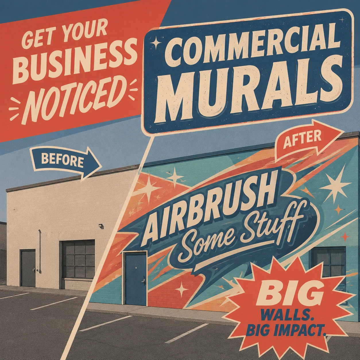 Commercial mural work