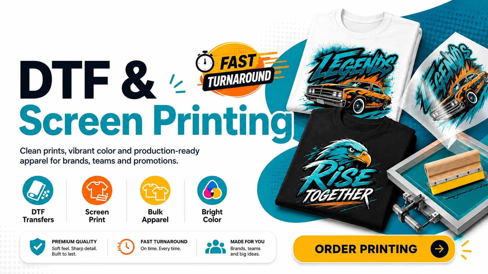 DTF Printing promotional artwork for Airbrush Some Stuff