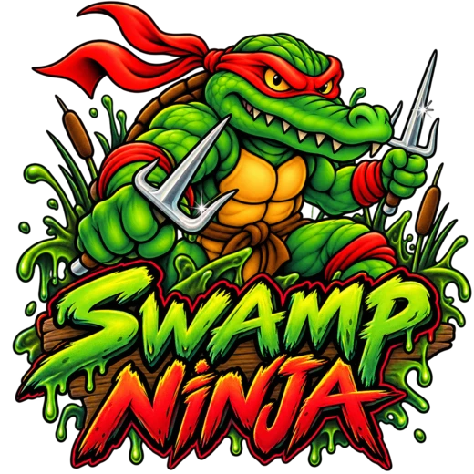 Swamp Ninja transparent design