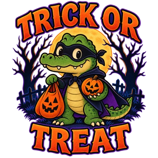 Trick or Treat transparent design
