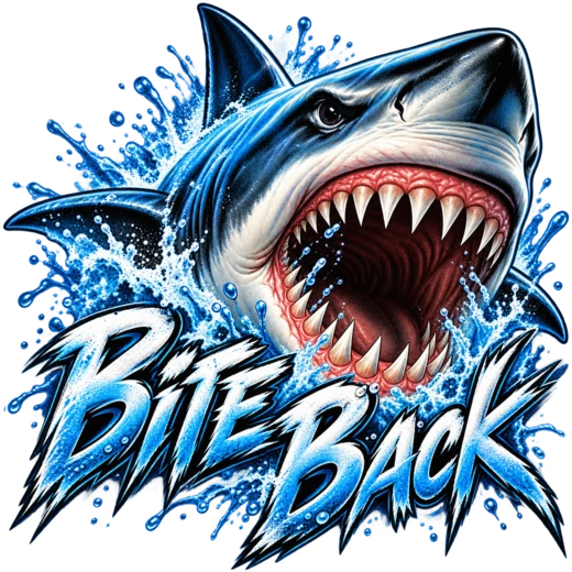 Bite Back transparent design