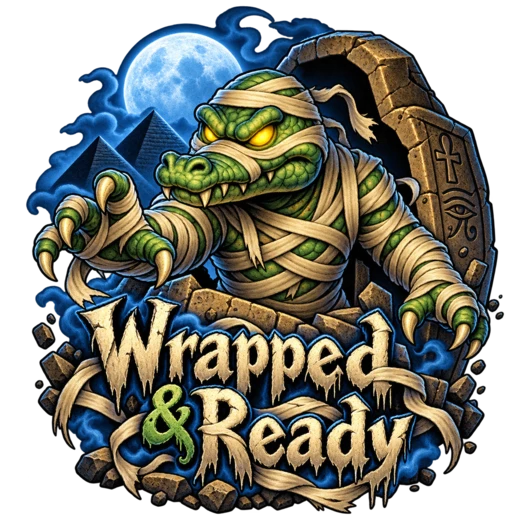 Wrapped & Ready transparent design