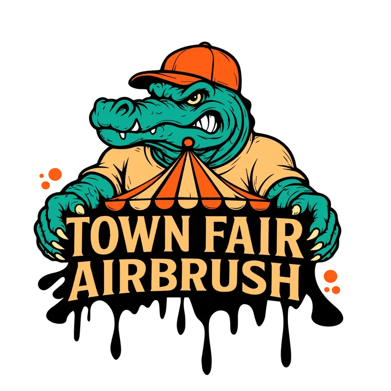 Town Fair Airbrush DTF design