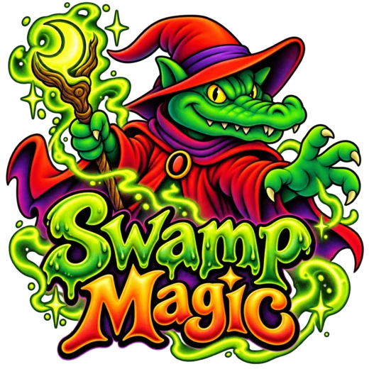 Swamp Magic transparent design