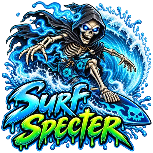 Surf Specter transparent design