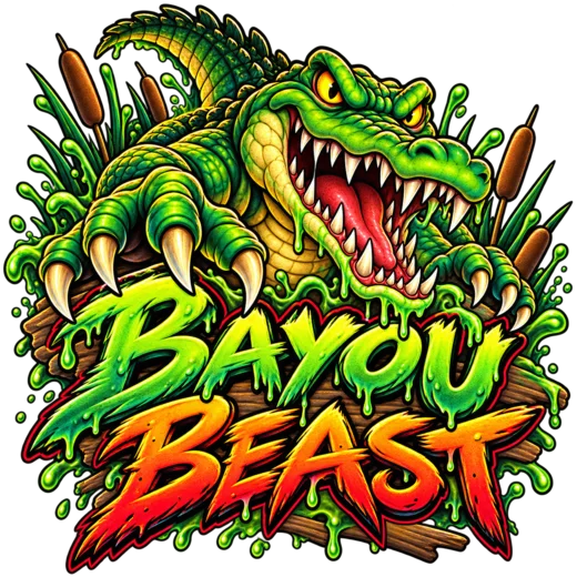 Bayou Beast transparent design