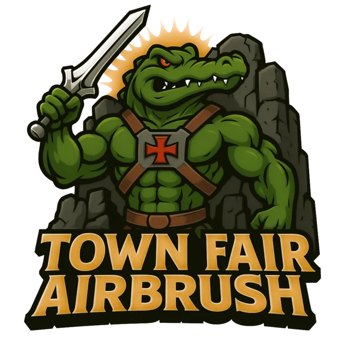 Warrior Gator DTF design
