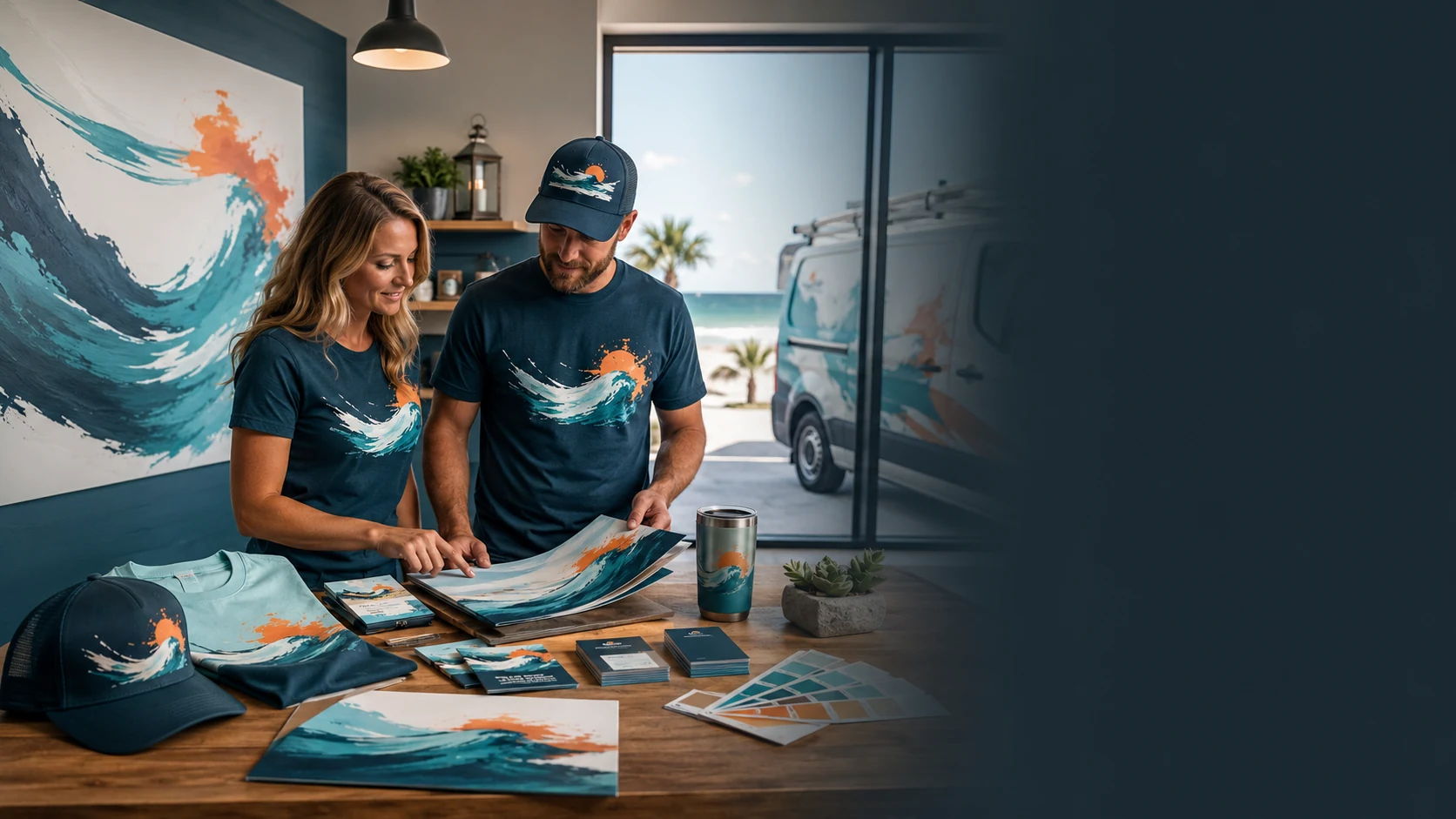 Vehicle graphics and business branding