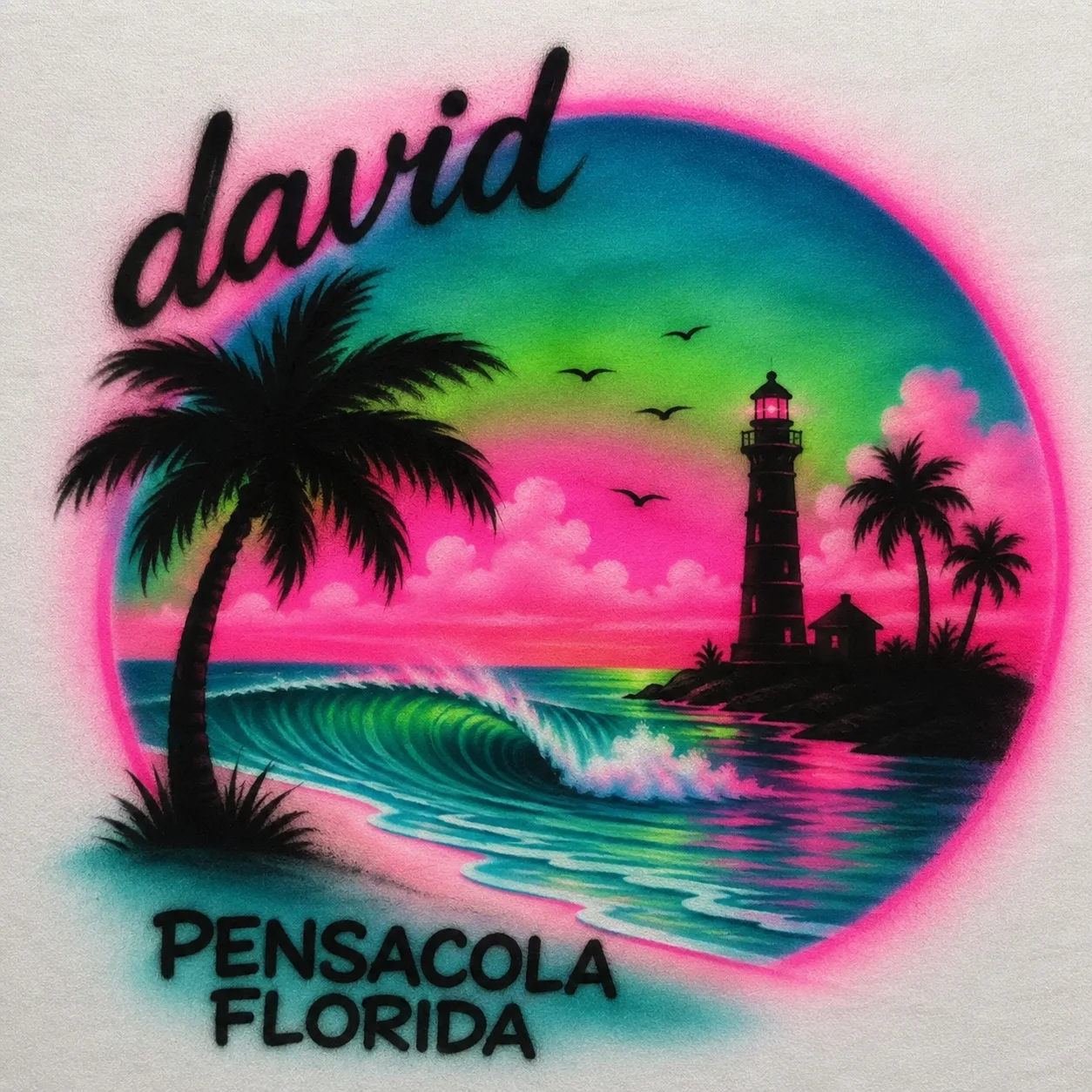 Scenic Airbrush T-Shirt